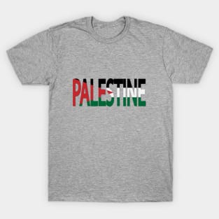 Palestine creative typography design T-Shirt